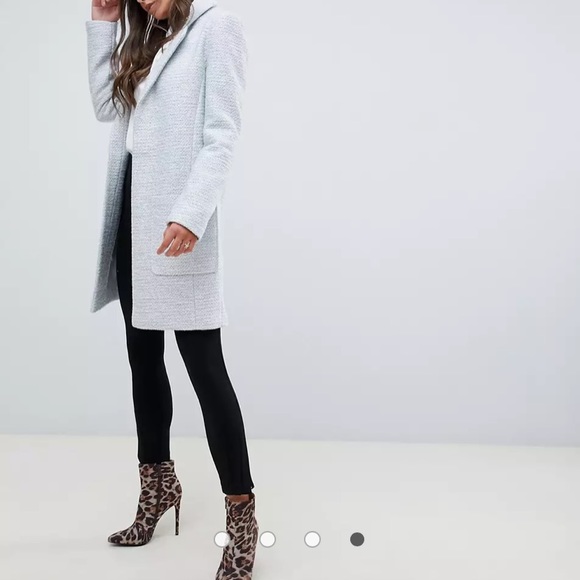 ASOS Tall textured slim coat - Picture 4 of 9